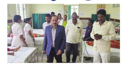 సమాచార హక్కు చట్టం కమిషనర్ పీవీ శ్రీనివాసరావు అకస్మిక తనిఖీ